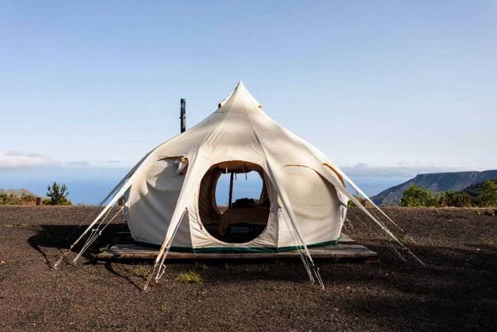 Tente pour 2 personnes, avec jardin et jacuzzi aux Canaries - 3