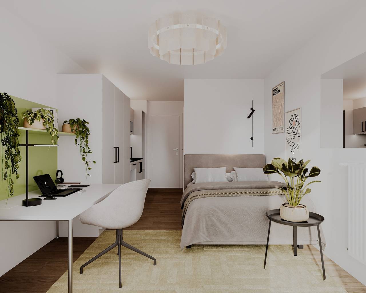 Ganze Wohnung, Apartment „Am Klinikum Würzburg“ mit Wlan in Würzburg, Fränkisches Weinland