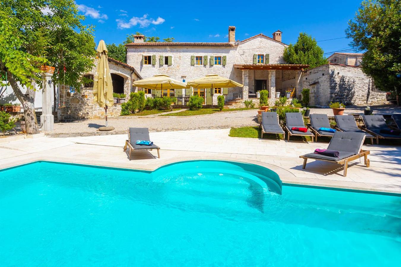 Villa Damiana in Žminj, Central Istria