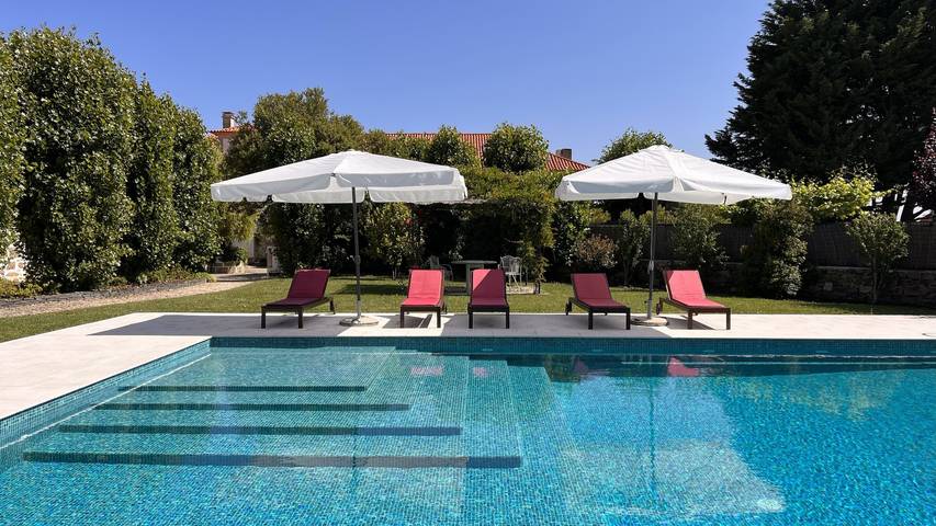 Casa rural para 12 personas, con jardín y balcón en Distrito de Viseu