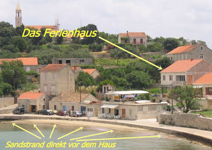 Gîte pour 4 personnes, avec terrasse à Lumbarda - 4