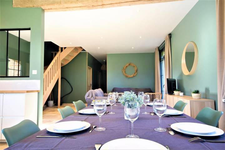 Gîte pour 8 personnes, avec jardin à Cottévrard - 2