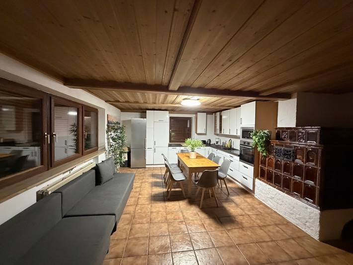 Ferienwohnung für 10 Personen, mit Balkon und Terrasse sowie Garten