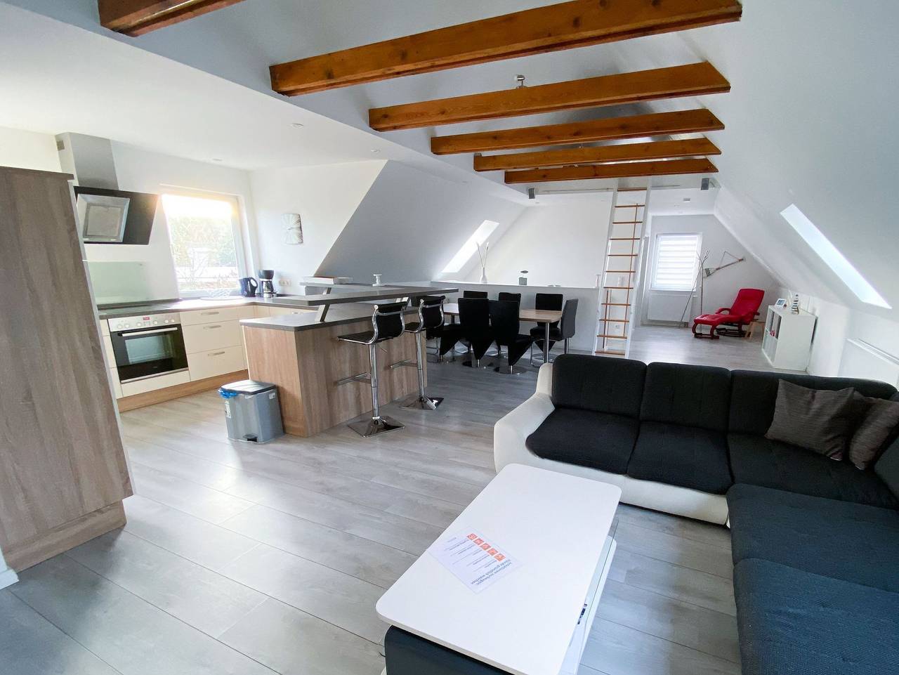 Ganze Ferienwohnung, Kajütenhus Komfort-Ferienwohnungen - Kapitänskajüte Freest in Freest, Vorpommern