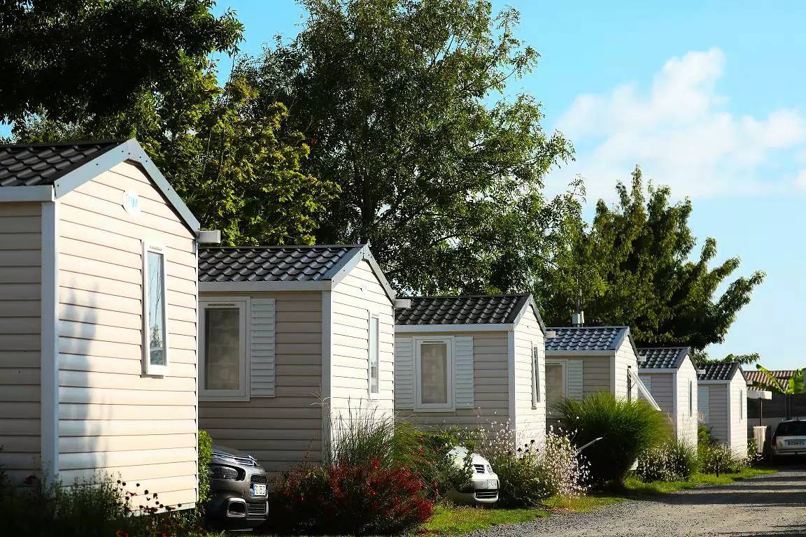 Mobilheim Nirvana Quattro 5 Zimmer 6/8 Personen in Le Fenouiller, Loire-Tal