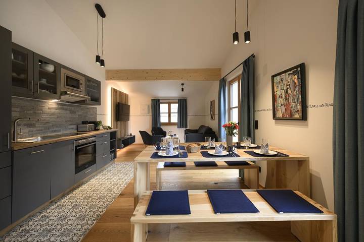 Vakantiewoning voor 6 personen, met balkon in Oberammergau