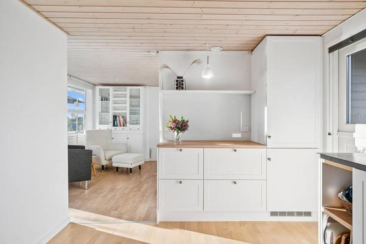 Modernes Ferienhaus mit Meerblick und Wildnisbad – Traumurlaub an der Ebeltoft-Bucht in Egsmark Strand, Süddjursland