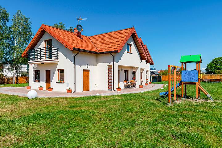 Ferienhaus für 5 Personen, mit Terrasse und Garten
