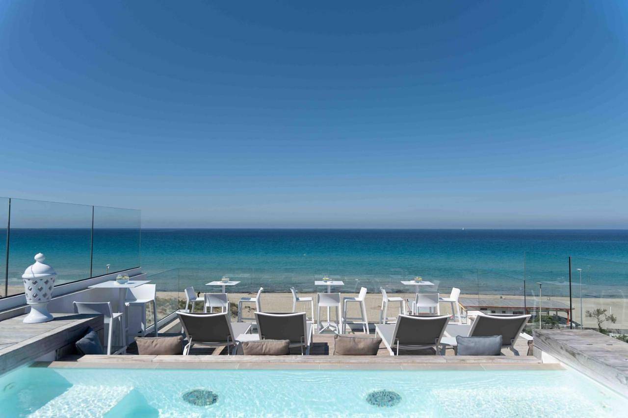 Villa Dune Luxury Roof Top Pool Wellness in Kudetà Baia Verde Lido, Baia Verde