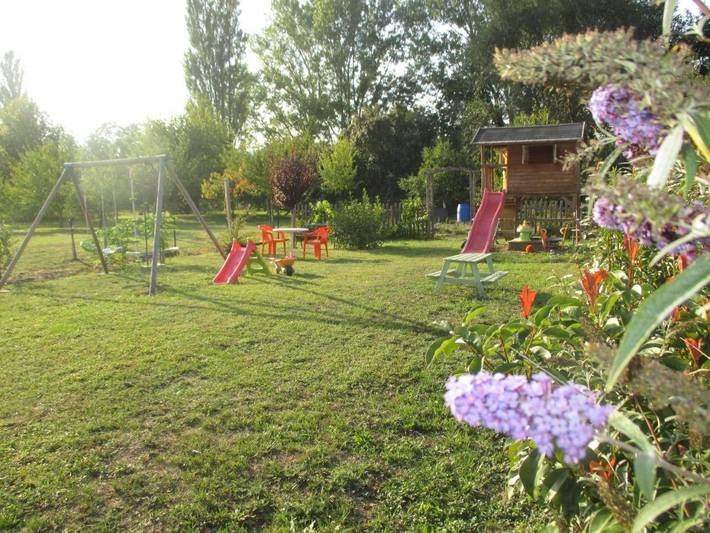 Appartement de vacances pour 7 personnes, avec jardin
