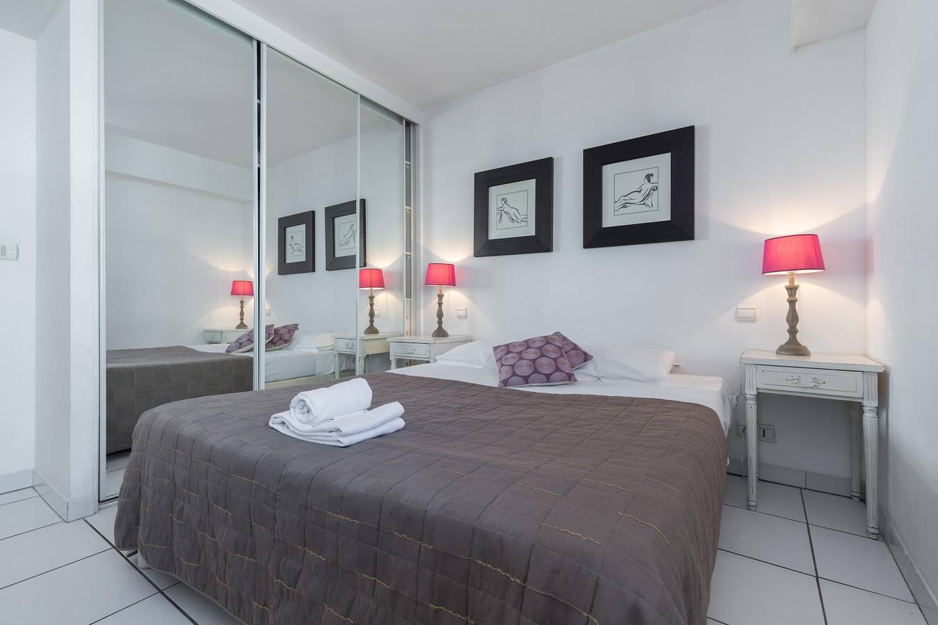 Geheel appartement, Vakantieappartement voor 6 personen met terras in Cannes, Cannes regio