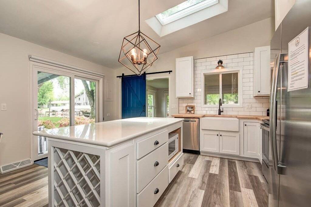 Boji Waterfront Retreat - Millers Bay Canals in Dickinson County