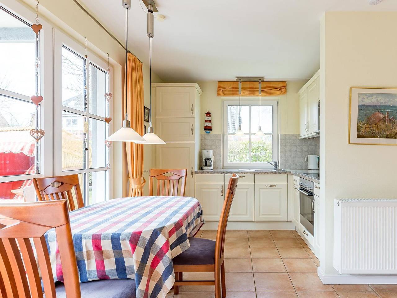 Ganze Ferienwohnung, Südterrasse - Südterrasse in Wyk auf Föhr (Stadt), Wyk auf Föhr