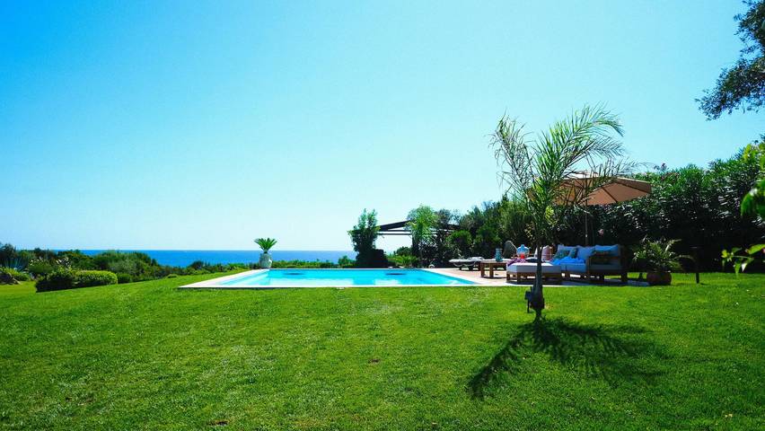 Casa vacanza per 10 persone, con Vista oceano e Balcone/Terrazza nonché Panorama a Puntaldia