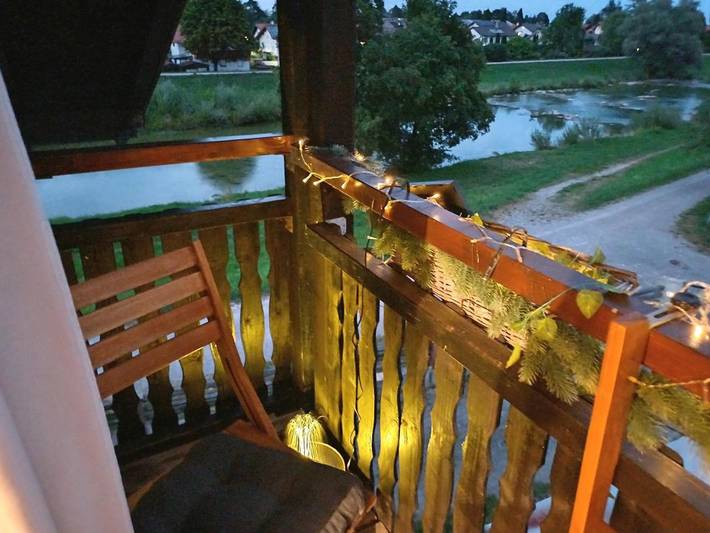 Ferienwohnung für 3 Personen, mit Balkon und Ausblick in Bruckmühl - 2