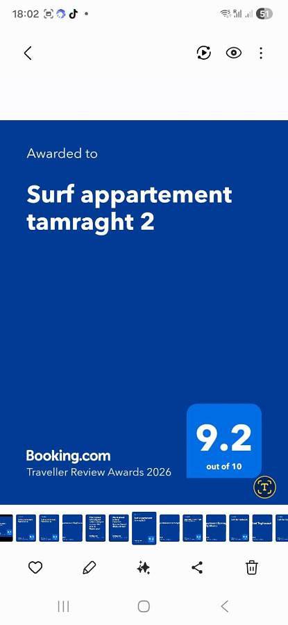 Gîte pour 6 personnes, avec vue et balcon dans Tamraght Ouzdar - 2