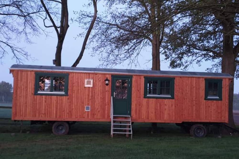 Gemütlicher Bauwagen als Ferienwohnung im Grünen in Telgte, Kreis Warendorf