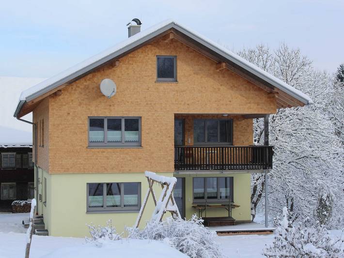 Bauernhaus für 3 Personen, mit Garten und Terrasse sowie Ausblick in Bodensee-Vorarlberg