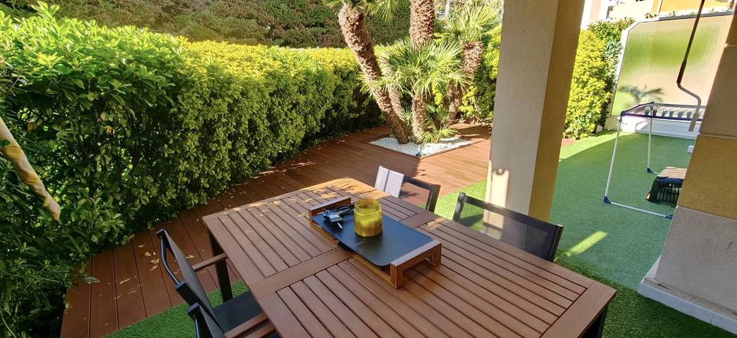Appartement de vacances pour 4 personnes, avec jardin, adapté aux familles