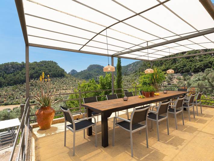 Finca für 18 Personen, mit Pool und Ausblick sowie Garten in Bunyola - 4