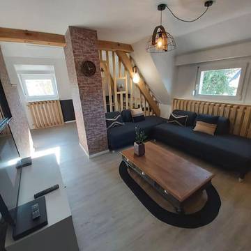 Gîte pour 4 personnes, avec jardin ainsi que vue et sauna à Mittelwihr