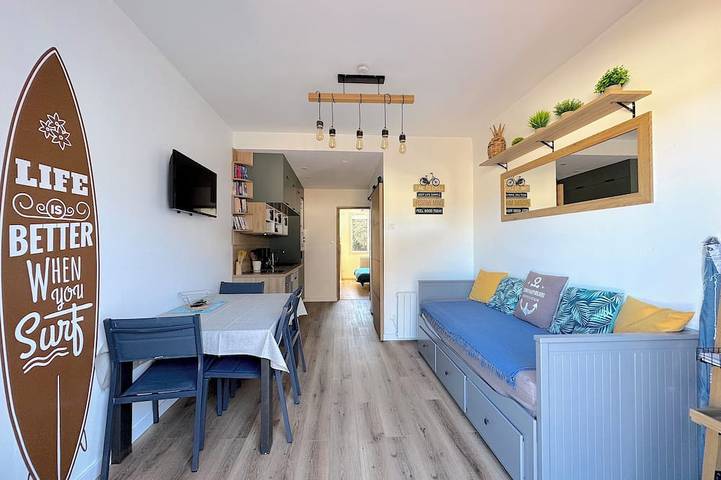 Gîte pour 5 personnes dans Plage du Veillon