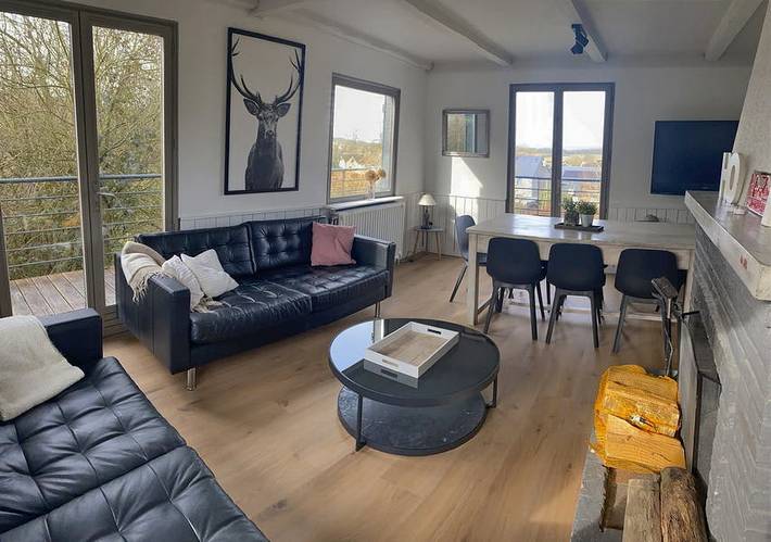Location de vacances pour 6 personnes, avec jardin et sauna à Wéris - 2