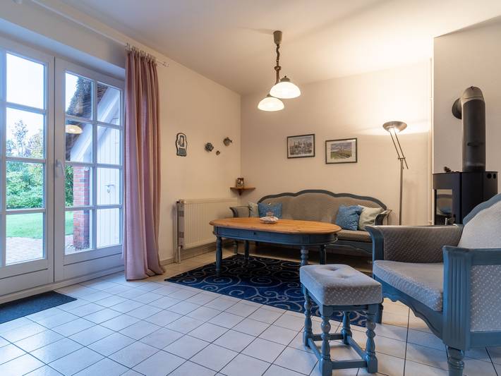Ganze Wohnung, Apartment mit Kamin in einer Eigentumswohnung in St. Peter-Bad, St. Peter-Ording