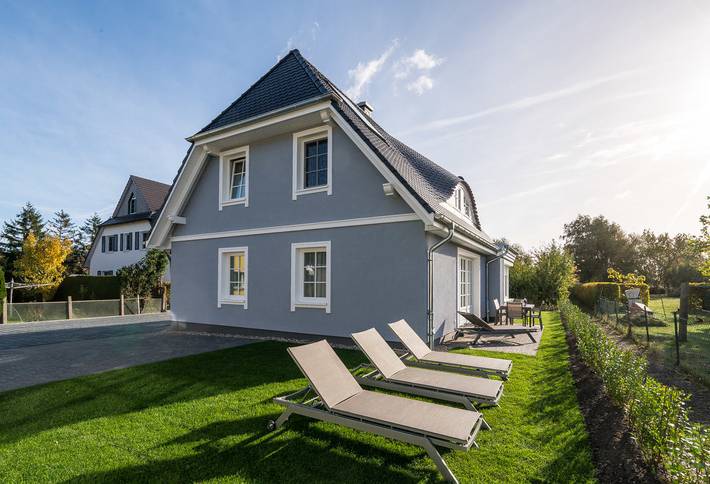 Ferienhaus für 6 Personen, mit Sauna und Terrasse sowie Garten, mit Haustier