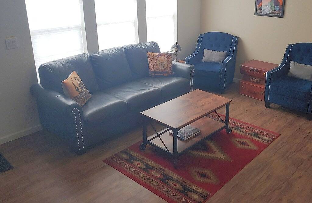 Modernes Grand Canyon-Zughaus mit Luxusbad und Patio in Williams (Arizona), Coconino Nationalwald