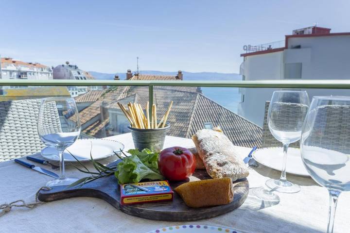 Apartamento de férias para 4 pessoas, com terraço e vista e ainda jardim - 1