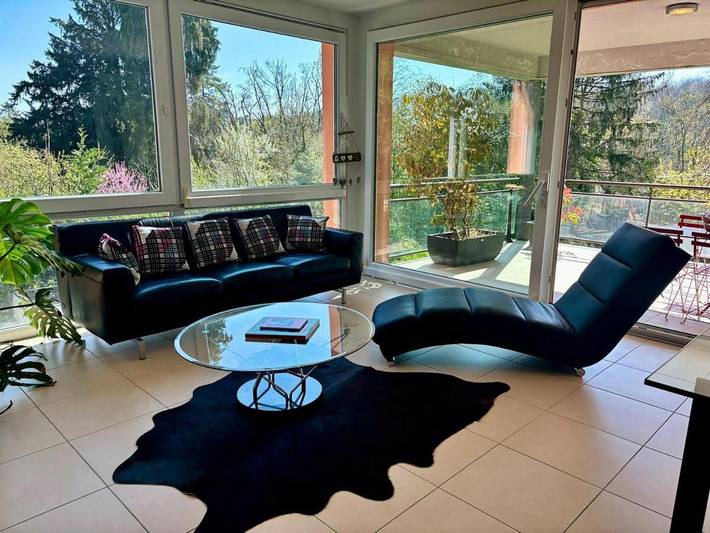 Apartamento de vacaciones para 4 personas, con vistas y jardín - 1