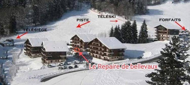 Appartement entier, Le Repaire de Bellevaux aux pieds des pistes Haute Savoie in Bellevaux, Région de Thonon-les-Bains