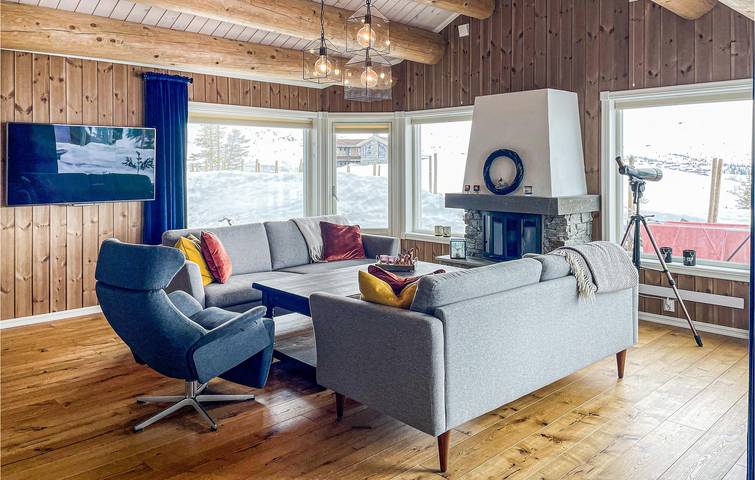 Ferienhaus für 10 Personen mit Garten in Flå
