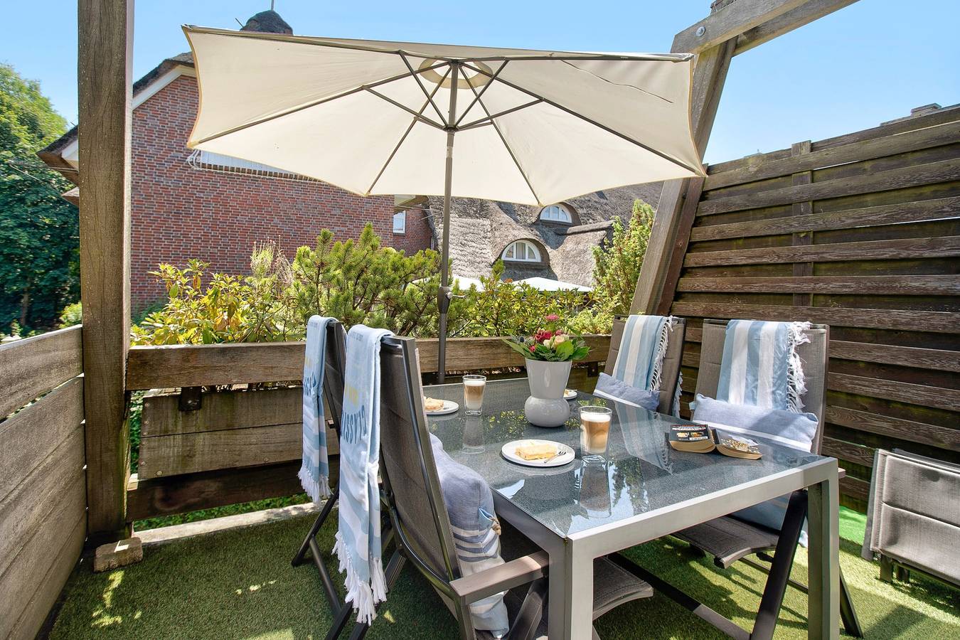 Ganze Wohnung, Ferienwohnung 'Backbord 21' in Strandnähe mit Garten und Wlan in Dangast, Varel