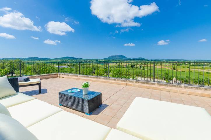 Son Roca - Villa con piscina privada en Montuïri. Wifi Gratis in Montuiri, Interior de Mallorca