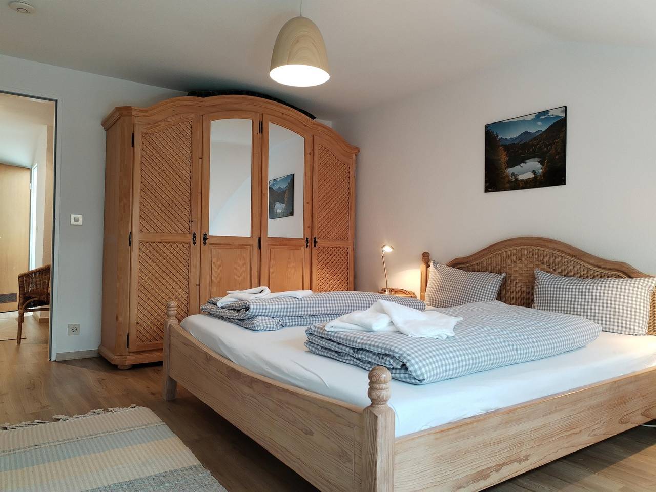 Ferienwohnung Kohlröschen- 1 Schlafzimmmer, Balkon, foto 9