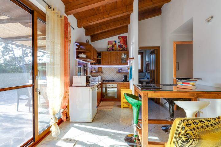 Ferienhaus "Samarighouse" nahe am Meer mit Garten & Wlan in Sa Rocca Tunda, San Vero Milis