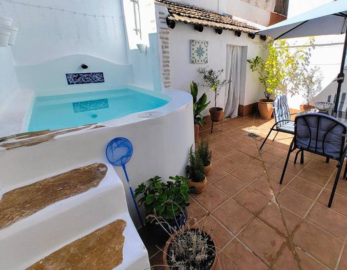 Location de vacances pour 6 personnes, avec jardin ainsi que vue et piscine à Villanueva del Río y Minas - 2