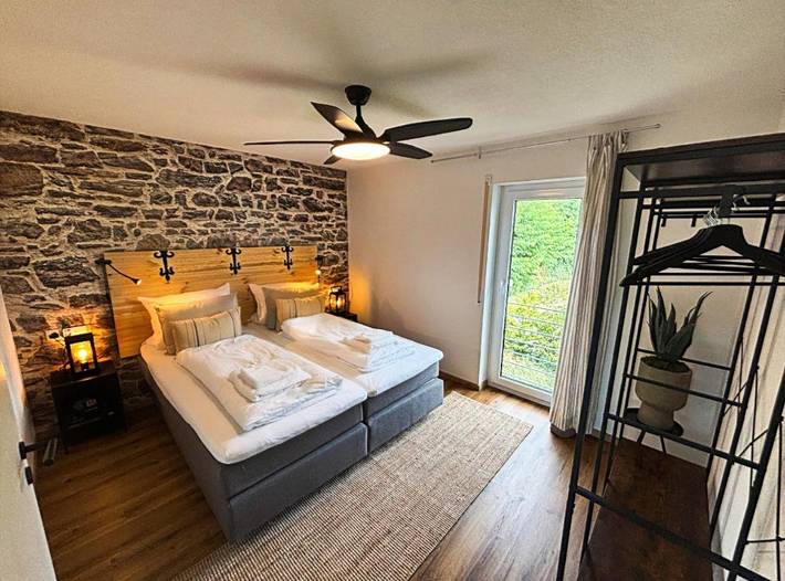 Ferienwohnung für 2 Personen, mit Balkon und Terrasse sowie Sauna und Ausblick in Bad Saulgau - 4