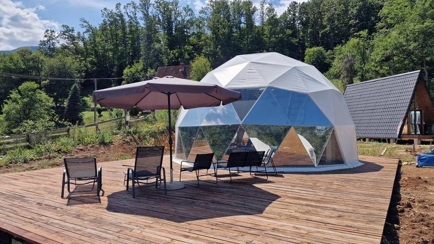 Camping für 4 Personen, mit Terrasse und Ausblick in Serbien - 4
