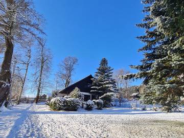 Chalet für 6 Personen, mit Garten und Terrasse im Erzgebirge