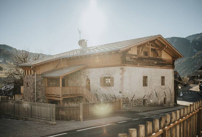Ferienhaus für 16 Personen, mit Balkon und Garten in Sarntal