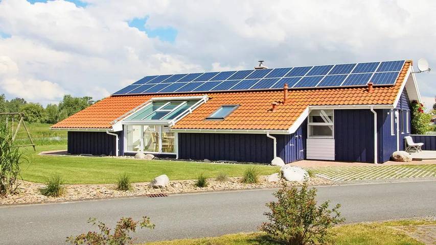 Ferienhaus mit Meerblick für 13 Personen, mit Whirlpool und Sauna sowie Garten in Elbe-Weser - 3