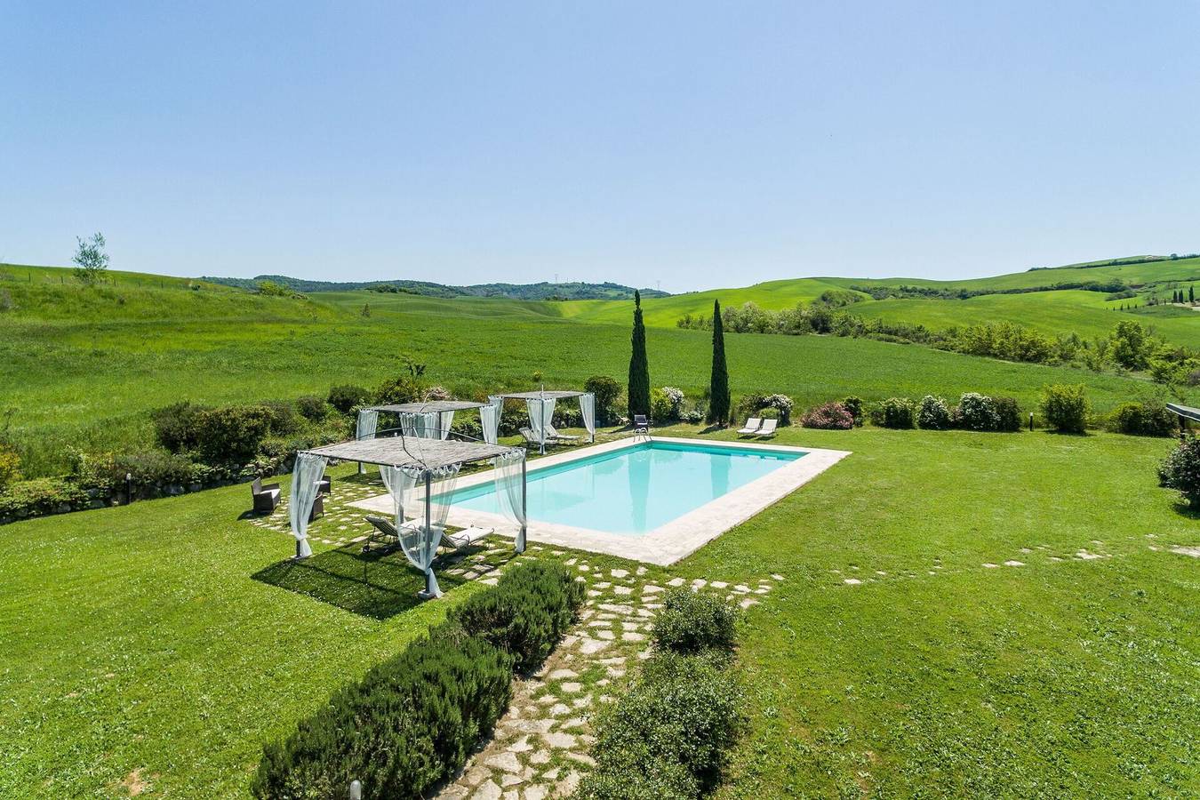 Villa Castiglione in Castiglione d'Orcia (comune), Val d’Orcia