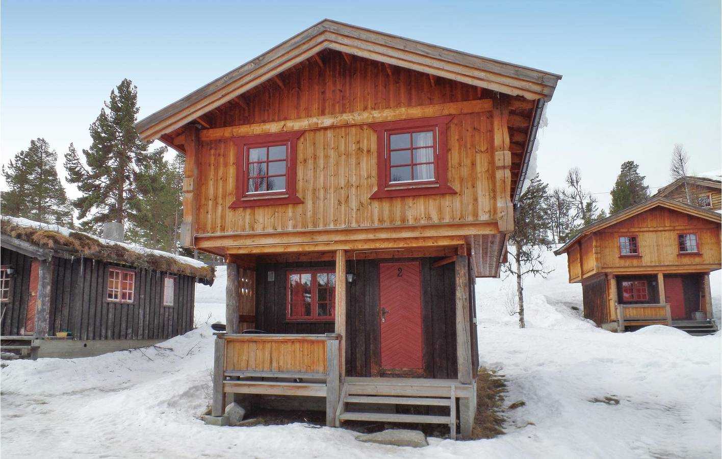 Ferienhaus für 4 Personen mit Terrasse in Ringebu