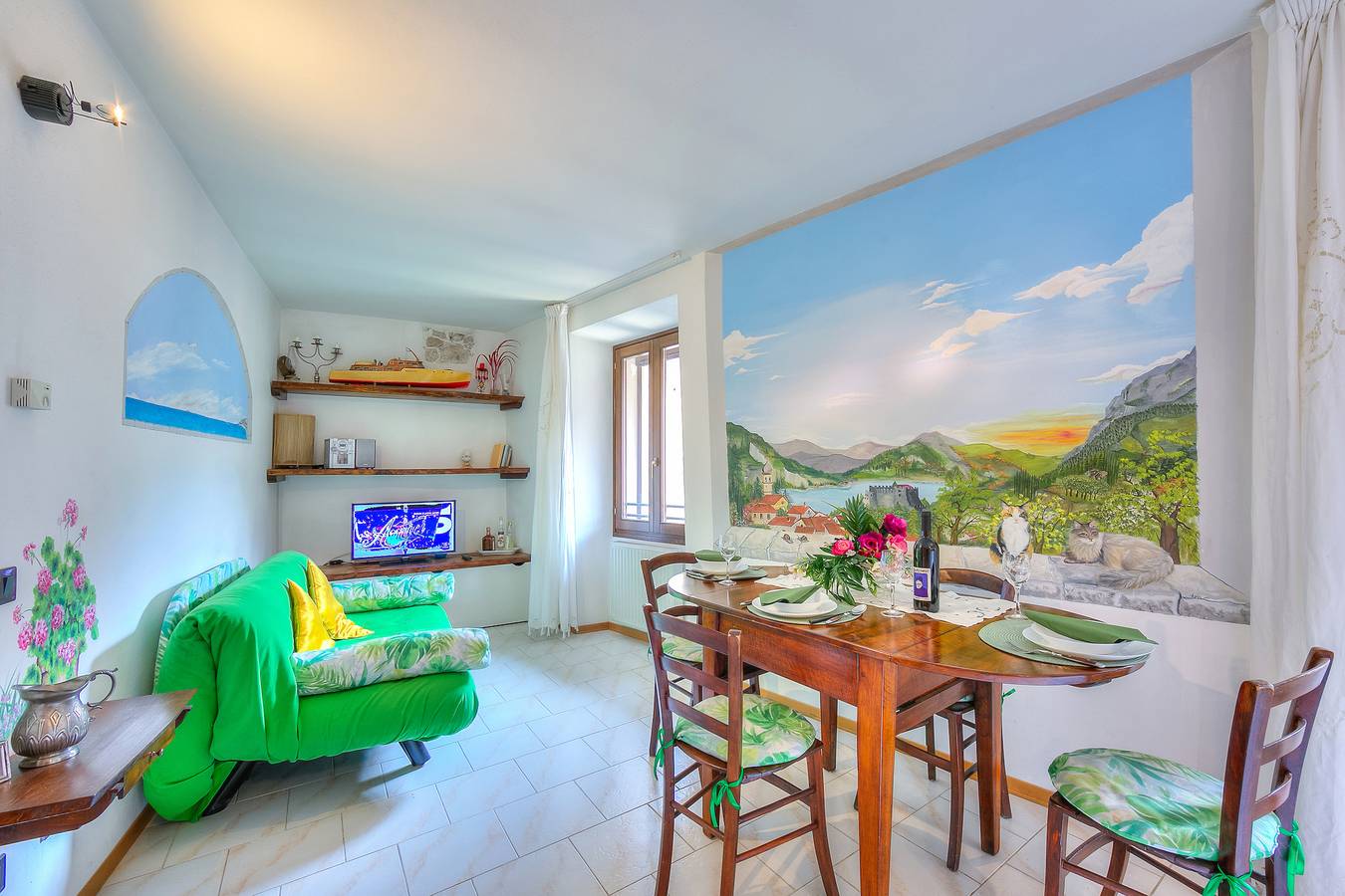 Ganze Wohnung, Il Nido dell'Artista in Tenno, Gardasee-Berge