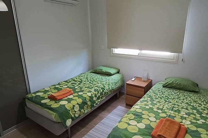 Near the beach villa at Faros beach, communal pool in Larnaca District