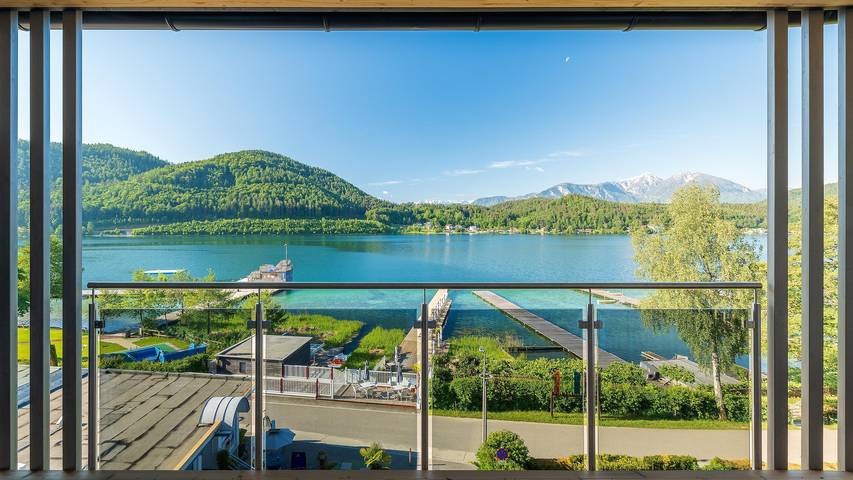 Ferienwohnung für 4 Personen, mit Sauna und Seeblick sowie Balkon und Garten am Klopeiner See - 3
