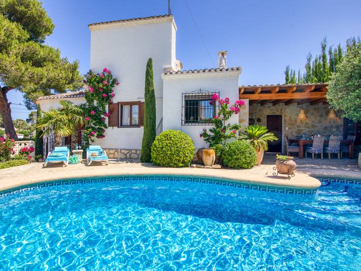 Vakantiehuis voor 4 personen, met tuin en terras in Jávea